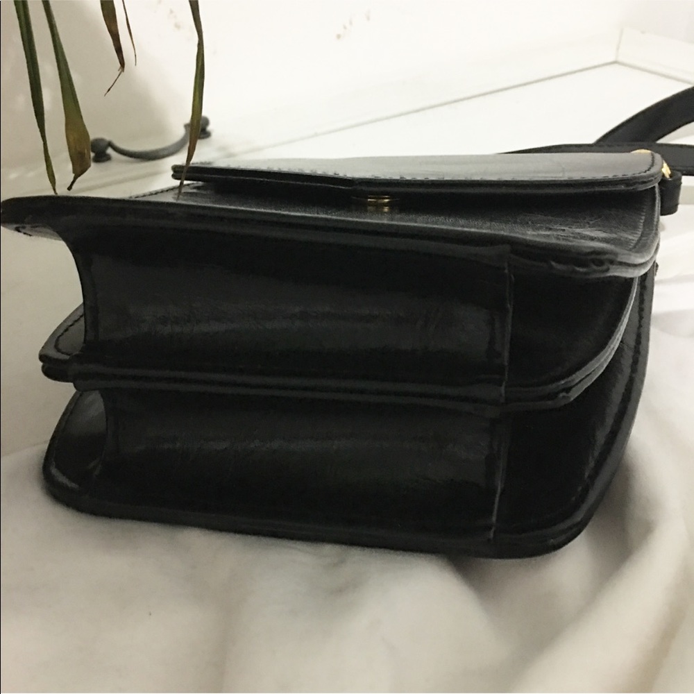 Vintage / crocodile charm cross bag - Picture 3 of 6